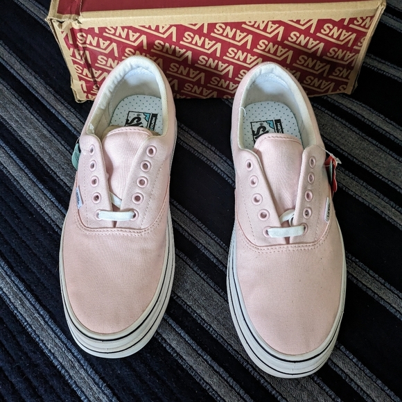 Vans Super ComfyCush Era Canvas Platform Shoe Blushing Women 11.5 042024 - Picture 2 of 10